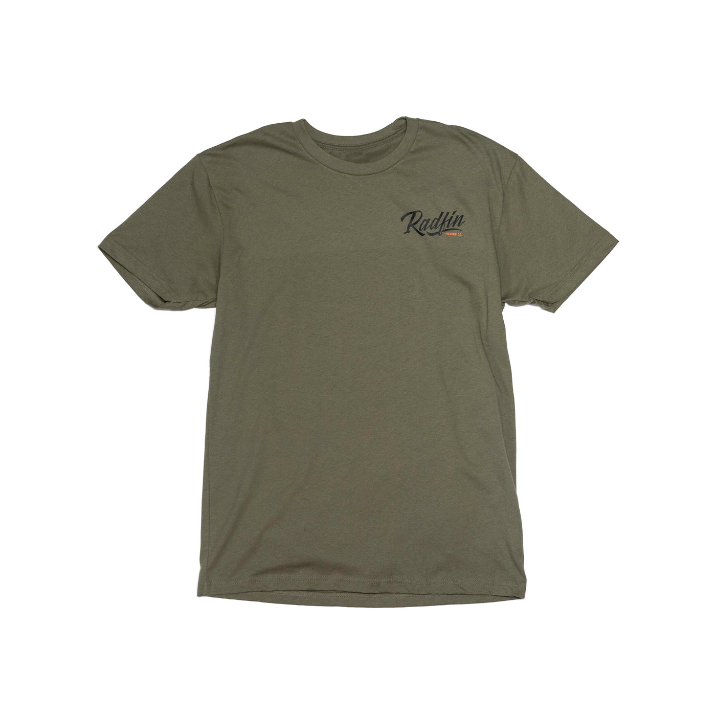 Redfin Print Olive T-Shirt
